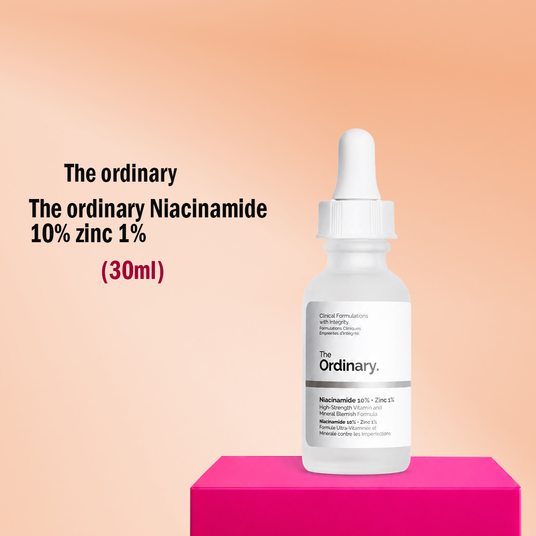 26-1.png The Ordinary Niacinamide 10% + Zinc 1% (30ml) - Image 1