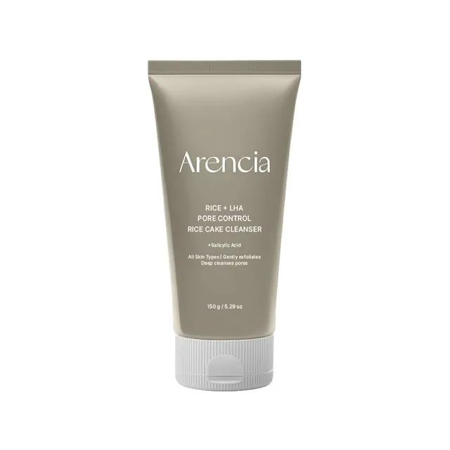 005 Arencia Rice+LHA Pore Control Rice Cake Cleanser 150g - Image 1