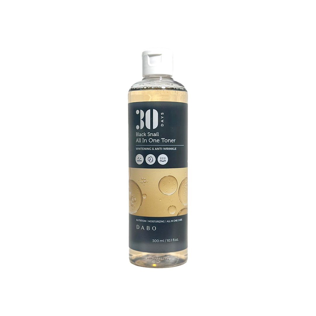 030 Dabo 30 Days Black Snail All In One Toner 300 ml - Image 1