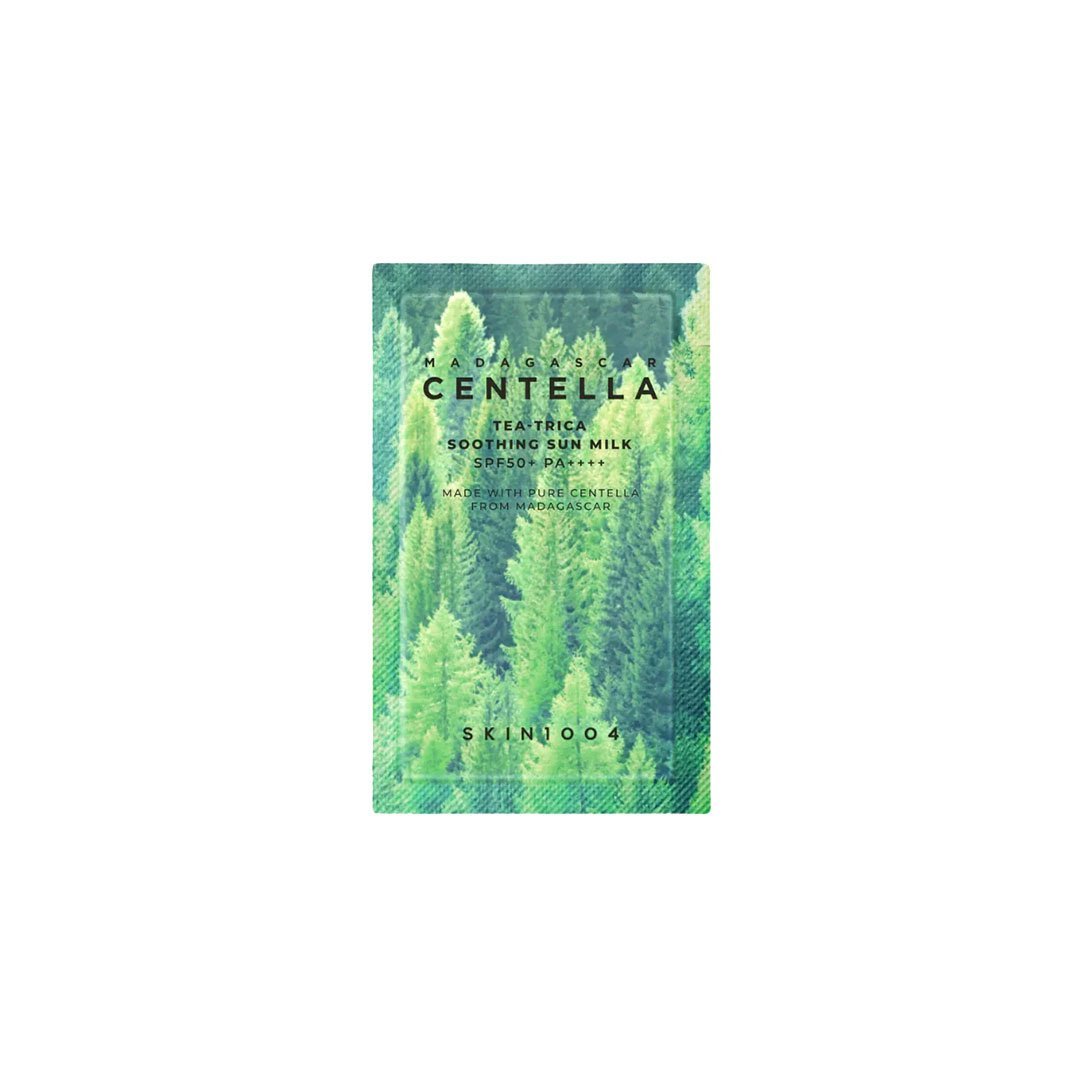 031 SKIN1004 Madagascar Centella Tea-Trica Soothing Sun Milk SPF50+ PA++++ 1.5 ml - Image 1
