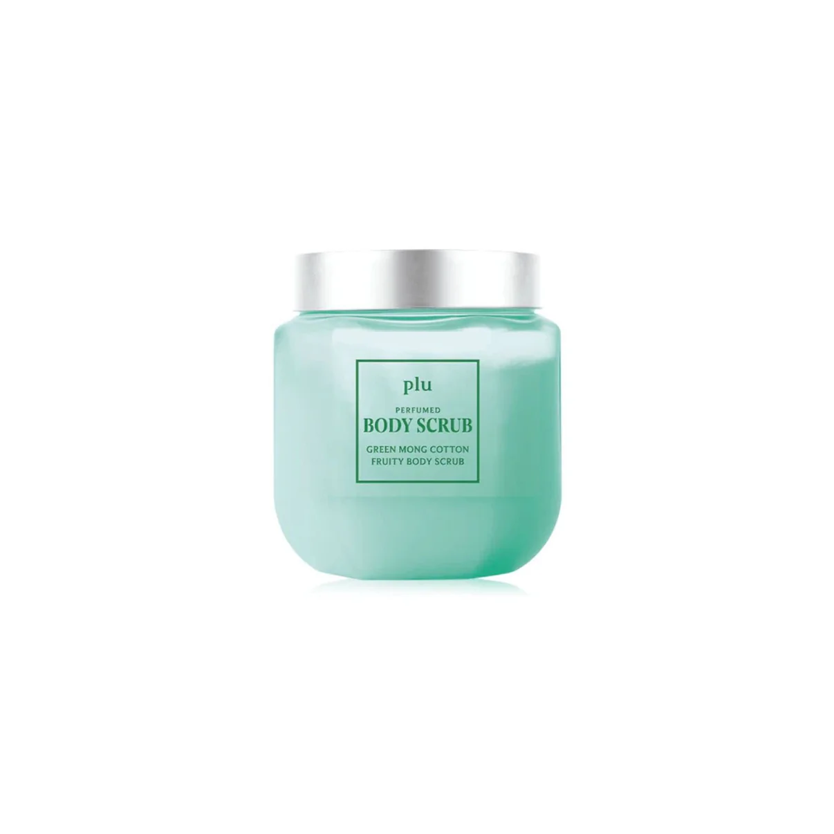 052 plu Perfumed Fruity Body Scrub Green Mong Cotton 500g - Image 1