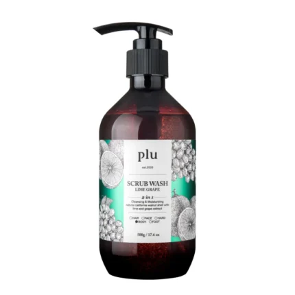 Plu Scrub Wash Lime Grape 500g
