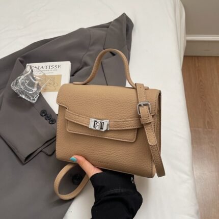 Retro Lock Commuter Handbag