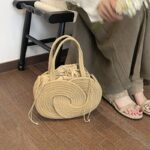 Spiral Weave Summer Handbag