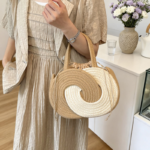Spiral Weave Summer Handbag - Image 2