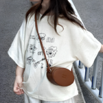 Mini Oval Crossbody Bag - Image 4