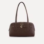 Aria Duffle Handbag – Brown - Image 3
