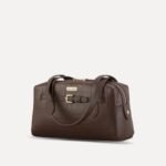 Aria Duffle Handbag – Brown
