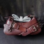retro and versatile handbag-coffee brown