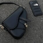 High-End New Black Saddle Bag - Image 2
