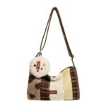 Colorblock shoulder Bag