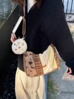 Colorblock shoulder Bag - Image 2