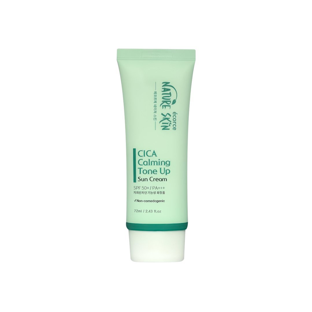 2026/09/1000030461.jpg Nature Skin CICA Calming Tone Up Sun Cream SPF50+ PA+++ 72 ml - Image 1