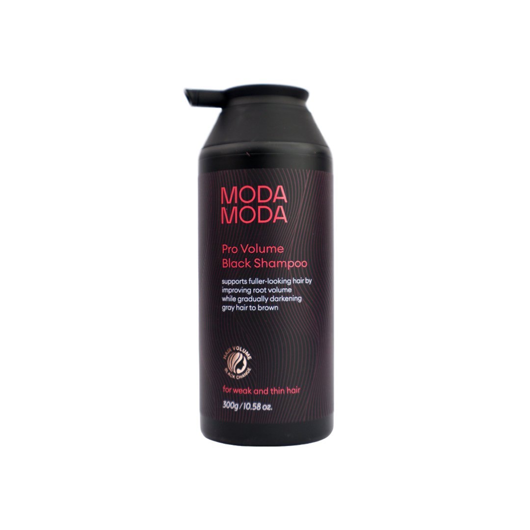 2026/09/1000030519.jpg MODAMODA Pro Volume Black Shampoo 300g - Image 1