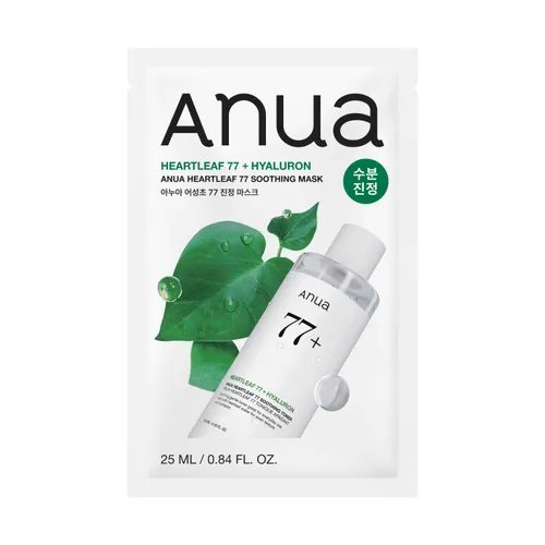 2026/09/1000030539.jpg Anua Heartleaf 77+ Hyaluron Soothing Sheet Mask - 25ml - Image 1