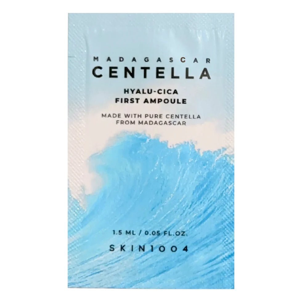 2026/09/1000030640.jpg SKIN1004 Madagascar Centella Hyalu Cica First Ampoule Sachet - Image 1