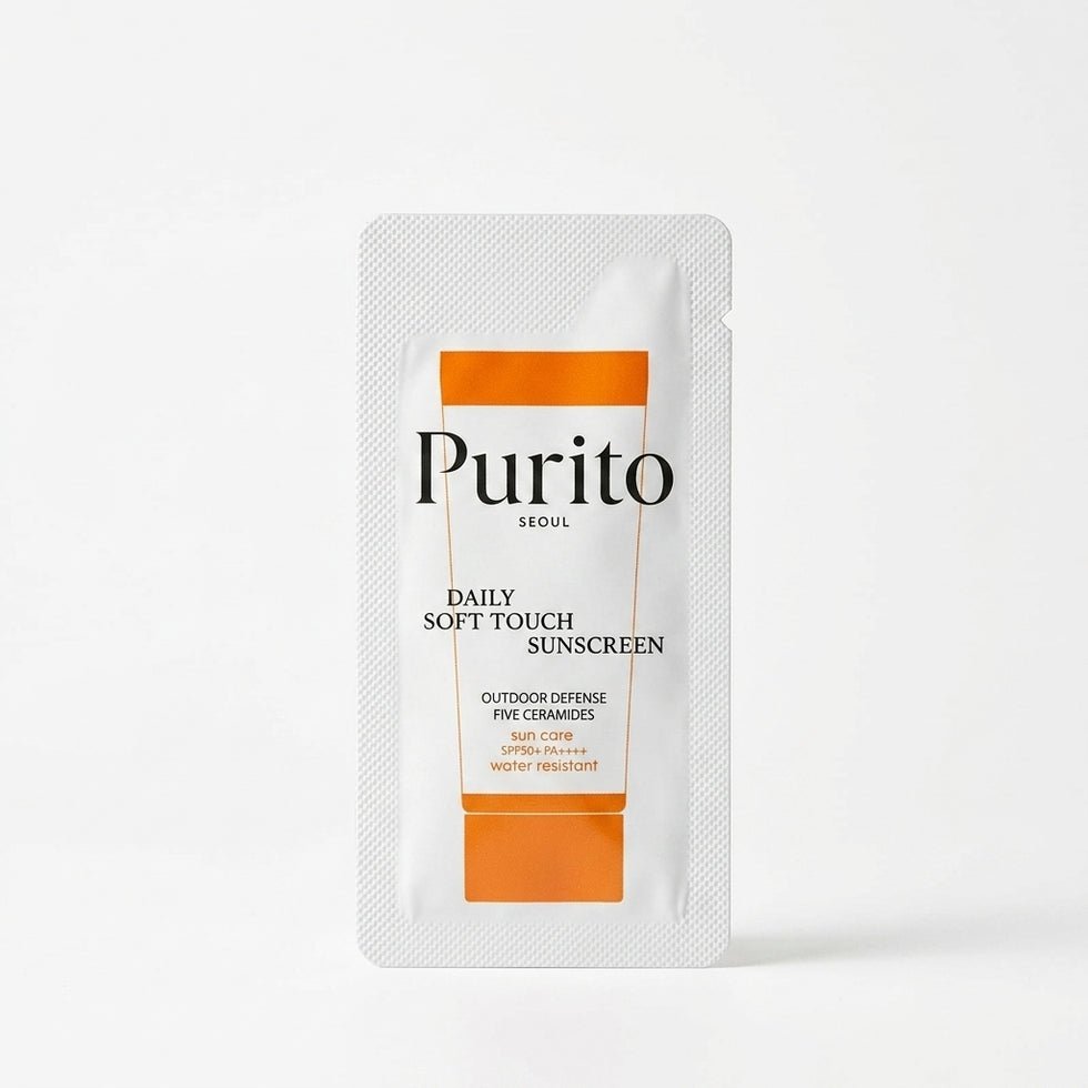 2026/09/1000030641.jpg Purito Daily Soft Touch Sunscreen SPF50+ PA++++ (Sachet) - Image 1