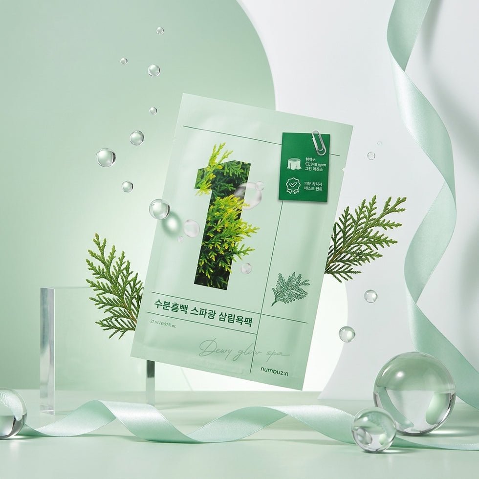 2026/09/1000030667.jpg Numbuzin No.1 Dewy Glow Spa Sheet Mask - Image 1