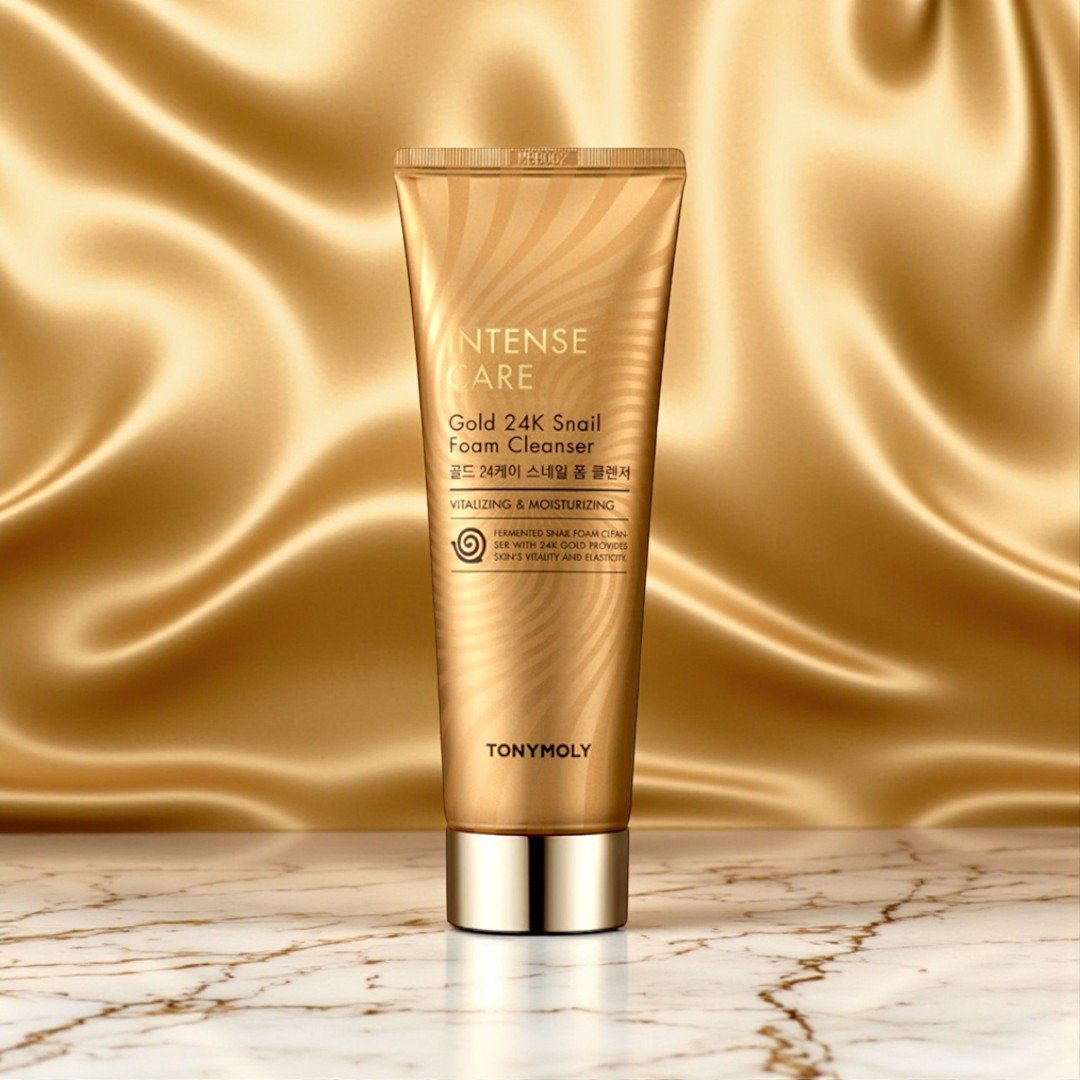 2026/09/1000030865.jpg Tonymoly Intense Care Gold 24k Snail Foam Cleanser - 150ml - Image 1