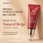 Missha M Perfect Cover BB Cream SPF 42 shade No.23 (Natural Beige) - 50ml