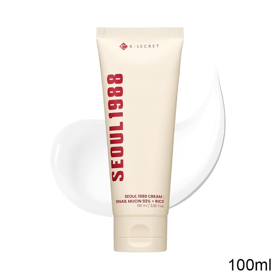 2026/09/1000031542.jpg -SECRET SEOUL 1988 Cream : Snail Mucin 93+Rice 100ml - Image 1