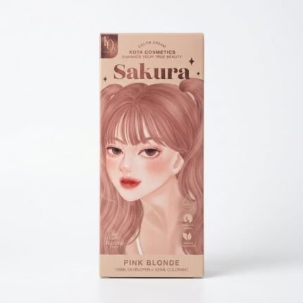 Kota Color Cream Hair Color Organic-Sakura (Pink Blonde)