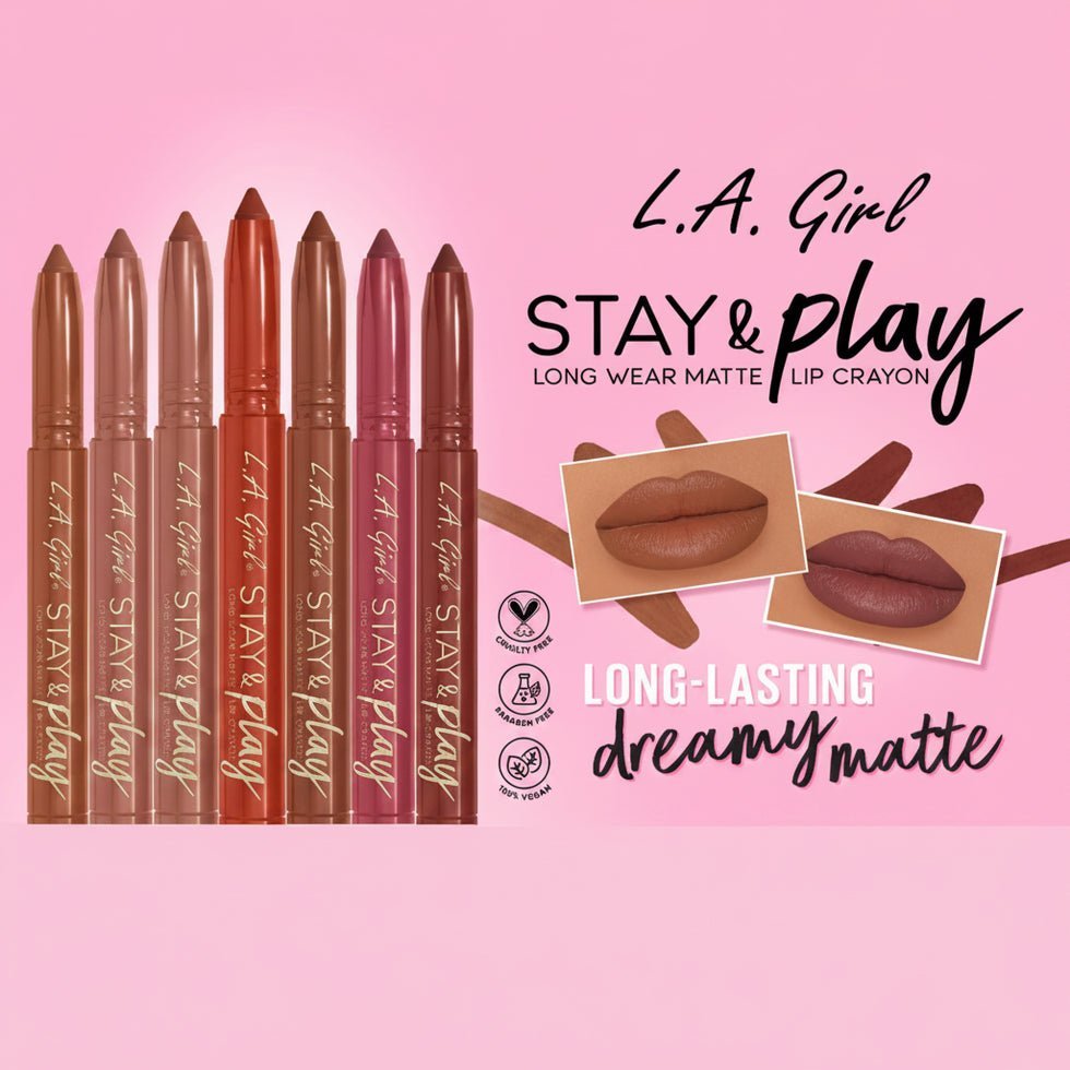 2026/09/1000031841.jpg L.A Girl Stay and Play Lip Crayon - Image 1
