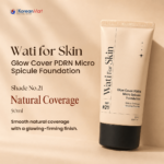 Wati for Skin Glow Cover PDRN Micro Spicule Foundation No. #21 - 50ml