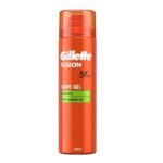 Gillette Fusion 5x Shave Gel Sensitive With Almond Oil Scented - 200ml