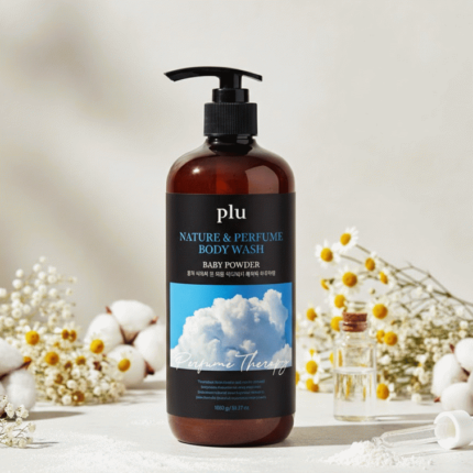 Plu Nature & Perfume Body Wash (Baby Powder) -1000ml
