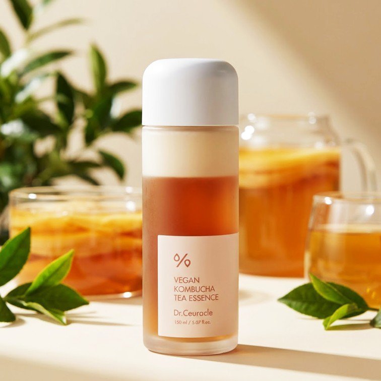 2026/09/1000032543.jpg Dr. Ceuracle Vegan Kombucha Tea Essence - 150ml - Image 1