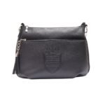 Premium Women Casual Shoulder Bag With Adjustable Strap + ( Black Colour )