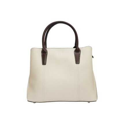 Premium Women White Office Handbag + ( Off – White Colour )