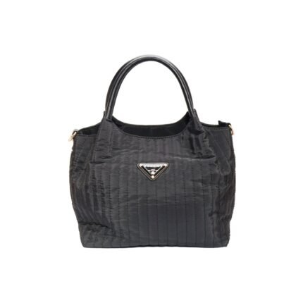 Women Quilted Handbag With Adjustable Shoulder Strap