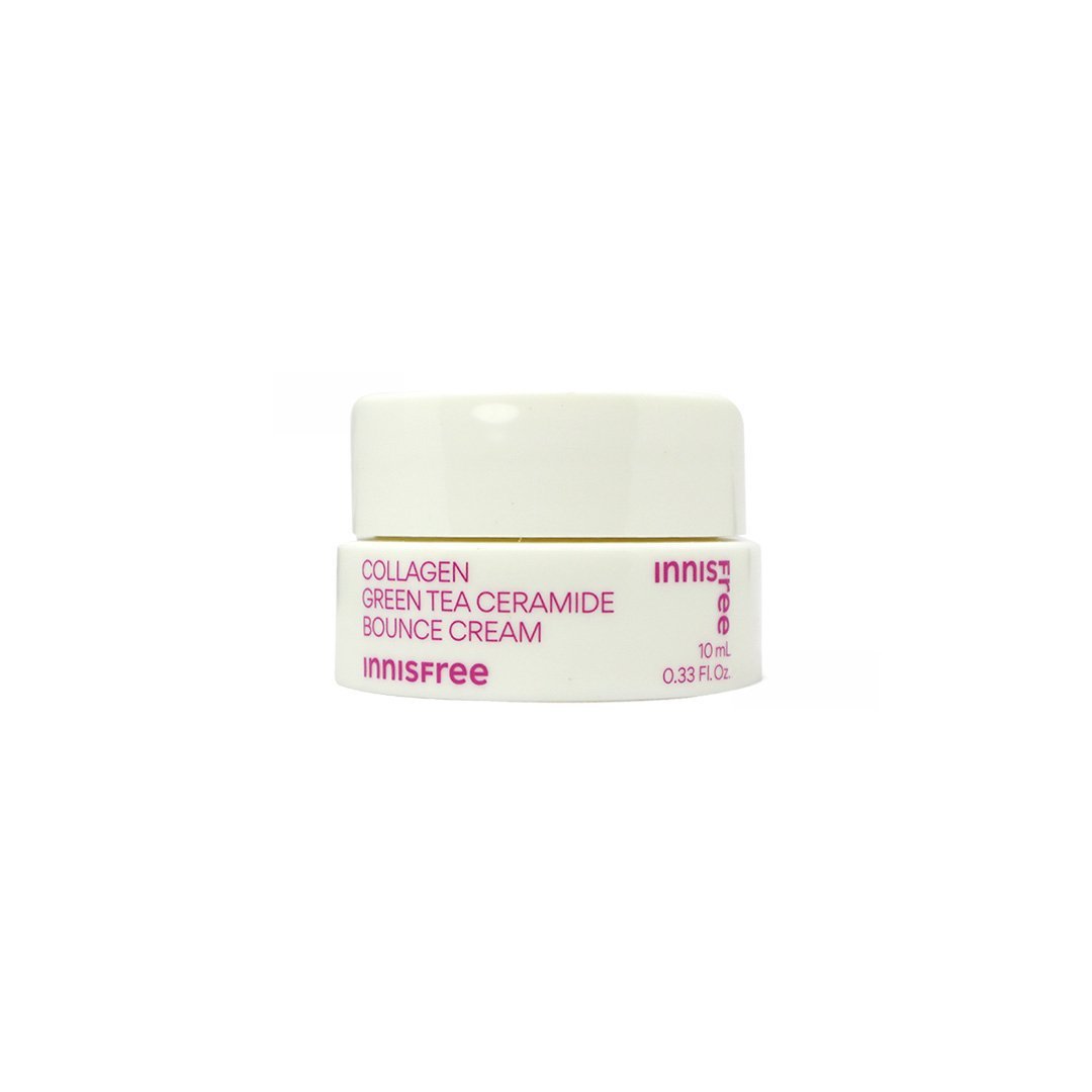 2026/09/1000032630.jpg Innisfree Collagen Green Tea Ceramide Bounce Cream 10ml - Image 1