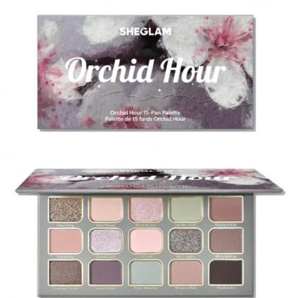 Sheglam Orchid Hour 15-Pan Eyeshadow Palette (14gm)
