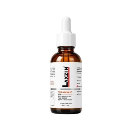 Laxzin Vitamin-C 10% With Hyaluronic Acid Serum (30ml)