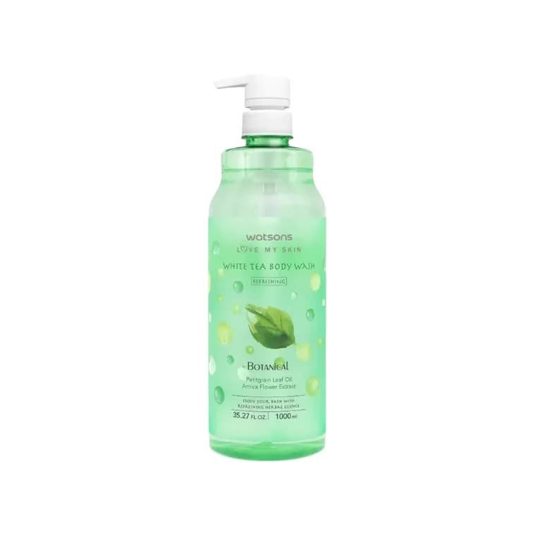 2026/09/1000033042.jpg Watsons Love My Skin Botanical Refreshing White Tea Body Wash (1000ml) - Image 1