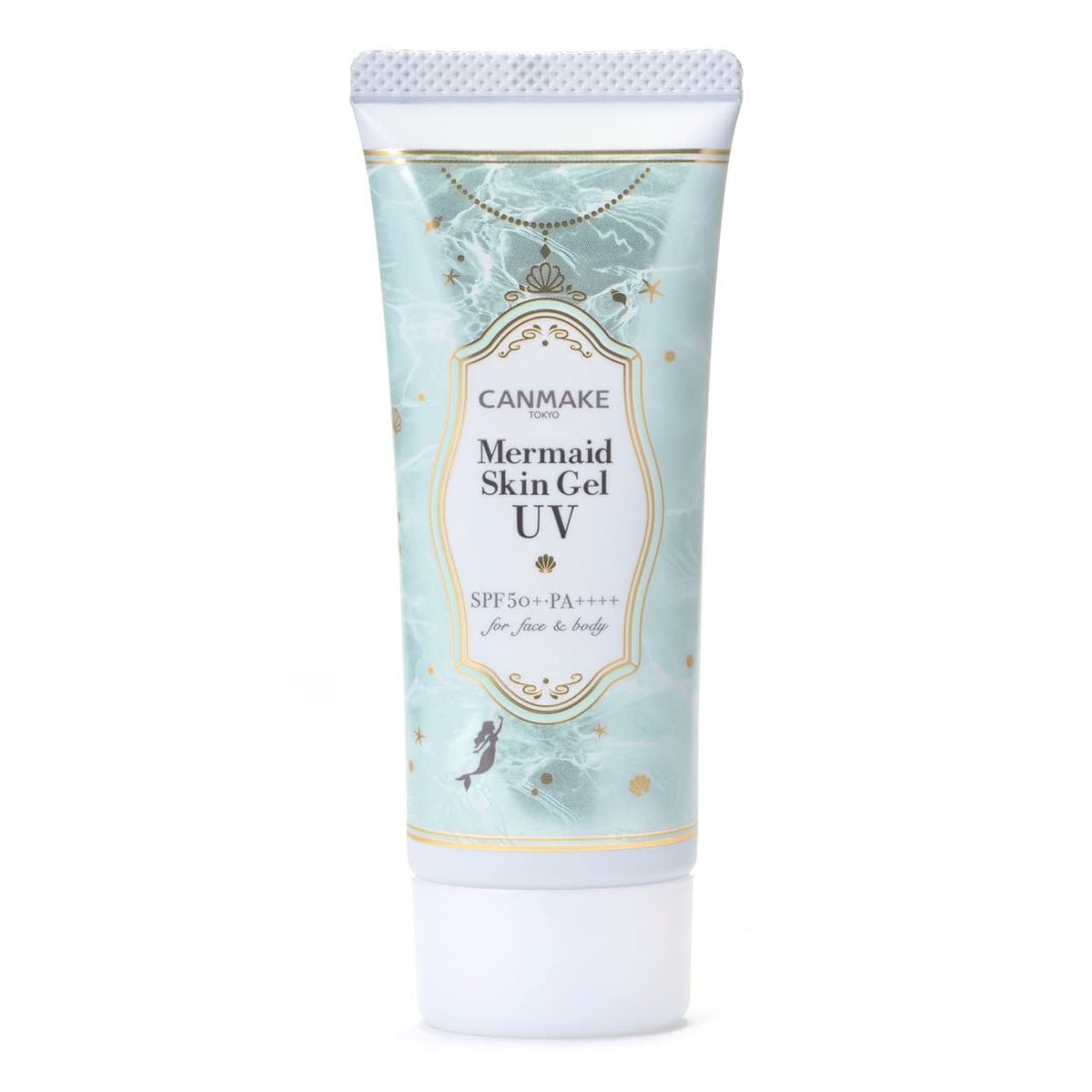 2026/09/1000033435.jpg Canmake - Mermaid Skin Gel UV Sunscreen SPF 50+ PA++++ (C01 Cica Mint) - Image 1