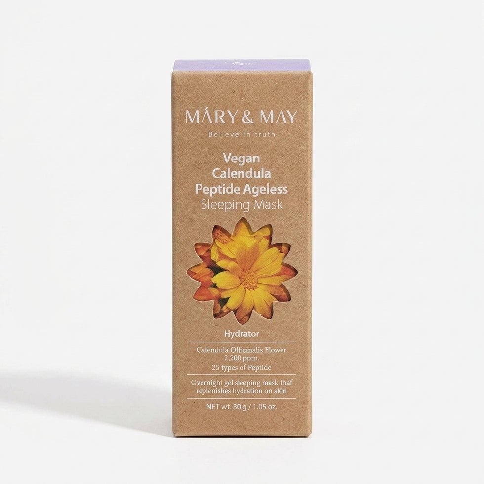2026/09/1000033600.jpg Mary&May Calendula Peptide Ageless Sleeping Mask - Image 1