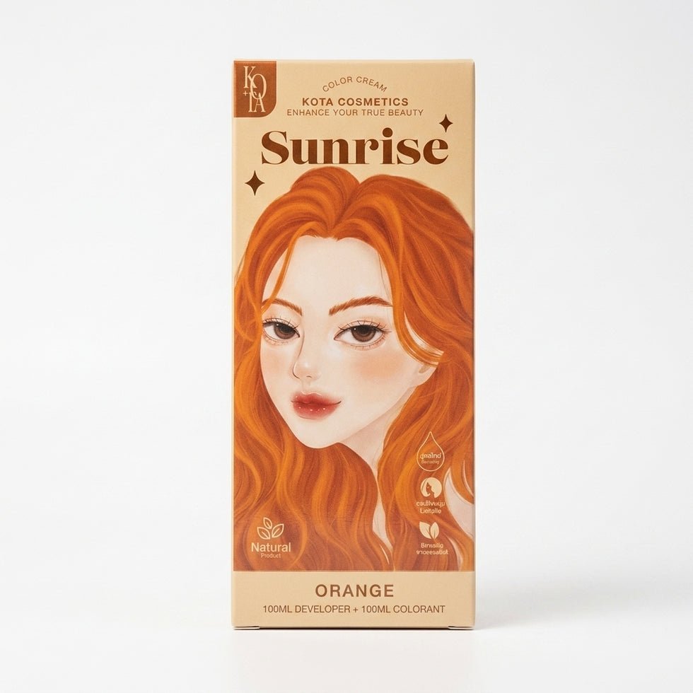 2026/09/1000033621.jpg Kota Color Cream Hair Color Organic- Sunrise (Orange) - Image 1