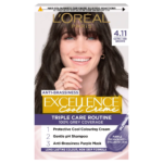 L'Oreal Paris Excellence Cool Creme Triple Care Color - 4.11 Ultra Ash Brown