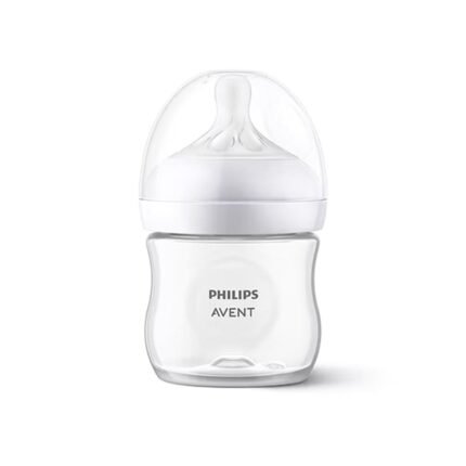 Philips Avent Baby Bottles with Natural Response Nipple, Flow 2, 0m+