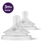 Philips Avent Natural Response Nipple (Flow 4), 3M+, 2pk