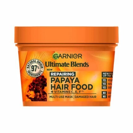 Garnier Ultimate Blends Hair Food Papaya 3-In-1 Dry Hair Mask Treatment