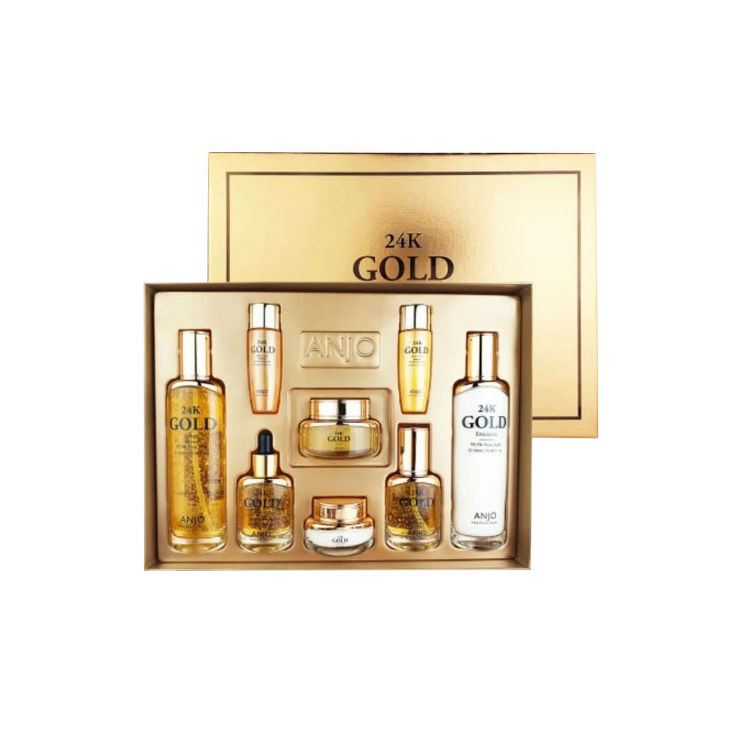 2026/09/1000033816.jpg Anjo Professional 24K Gold Skin Care 6 Set - Image 1