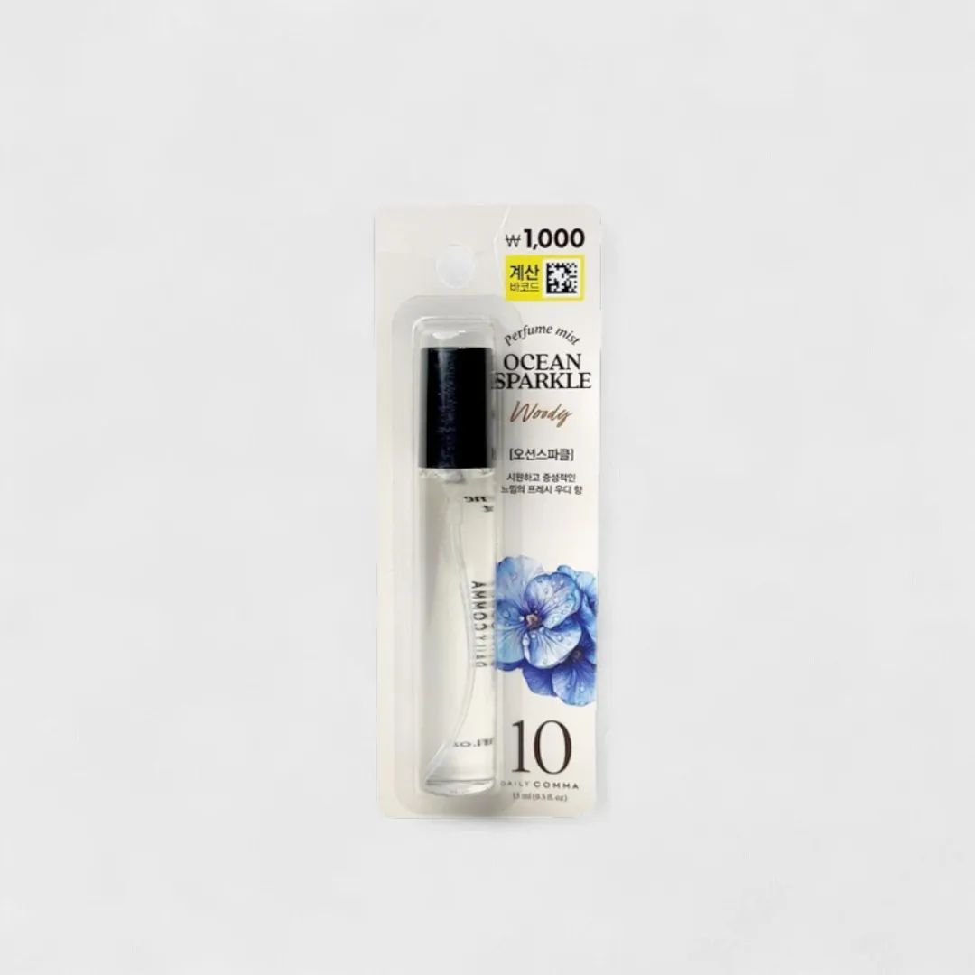 2026/09/1000033932.jpg Daily Comma 10 Fragrance Mist Ocean Sparkle (Woody) - 15ml - Image 1
