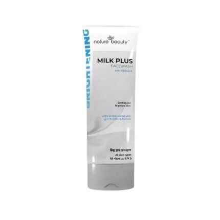 Nature Beauty Milk Plus Face Wash with Vitamin-E (100ml)