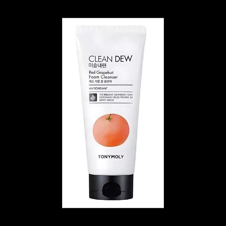 2026/09/1000034413.jpg TonyMoly Clean Dew Red Grapefruit Foam Cleanser (180ml) - Image 1