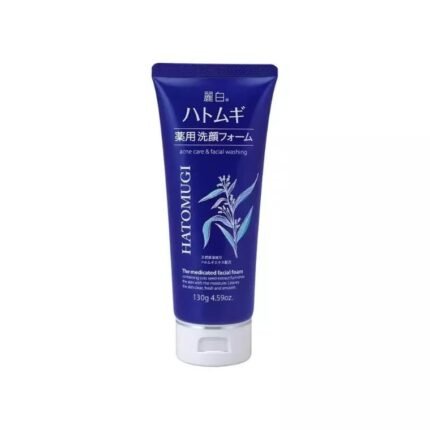 Kumano Yushi Reihaku Hatomugi Medicated Facial Cleansing Foam